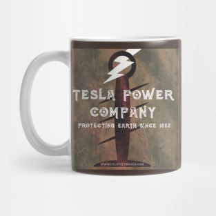 Tesla Power Company Mug